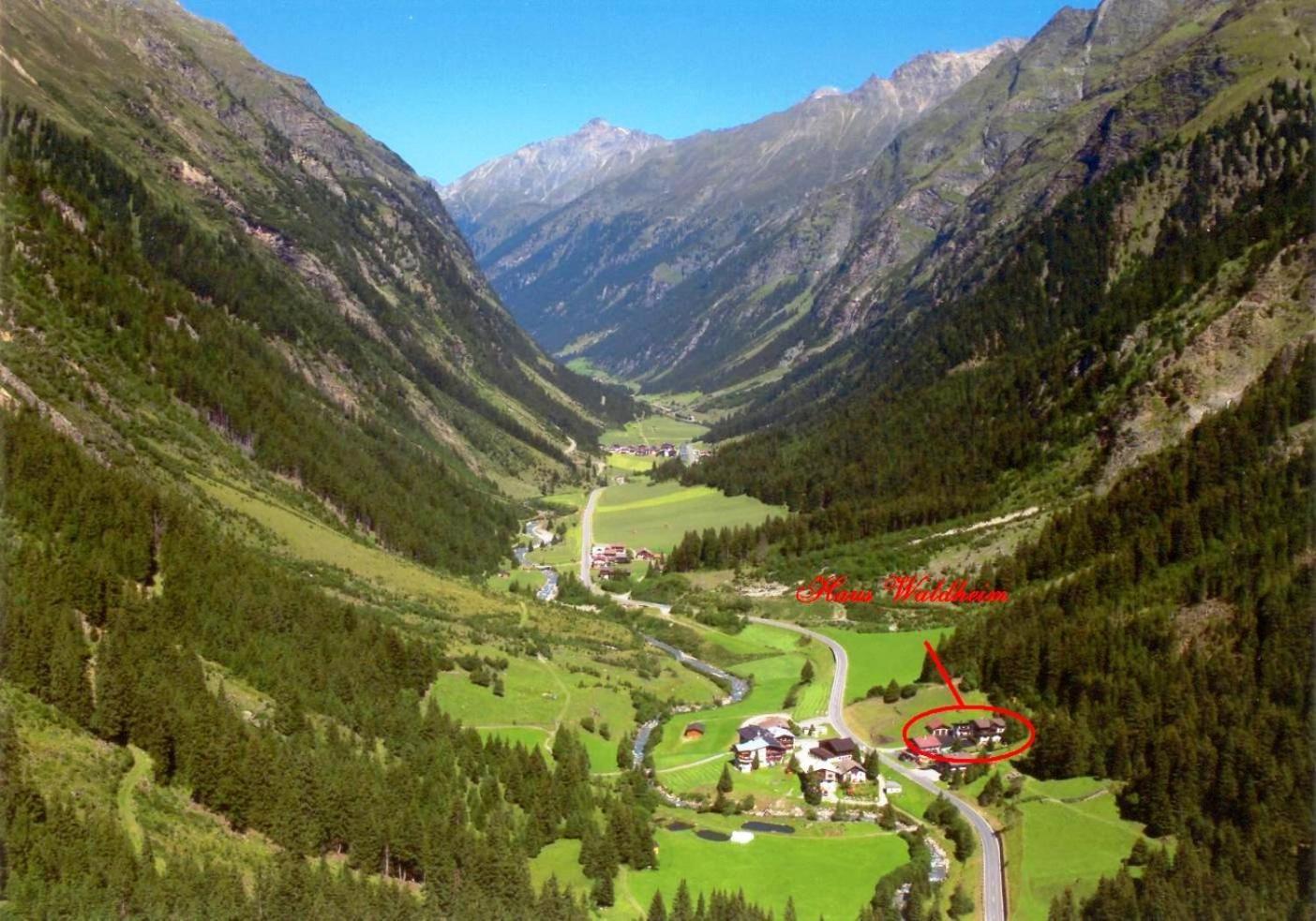 Haus Waldheim Hotel Sankt Leonhard im Pitztal Exterior photo